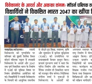 Viksit Bharat 2047 - Modern Public School